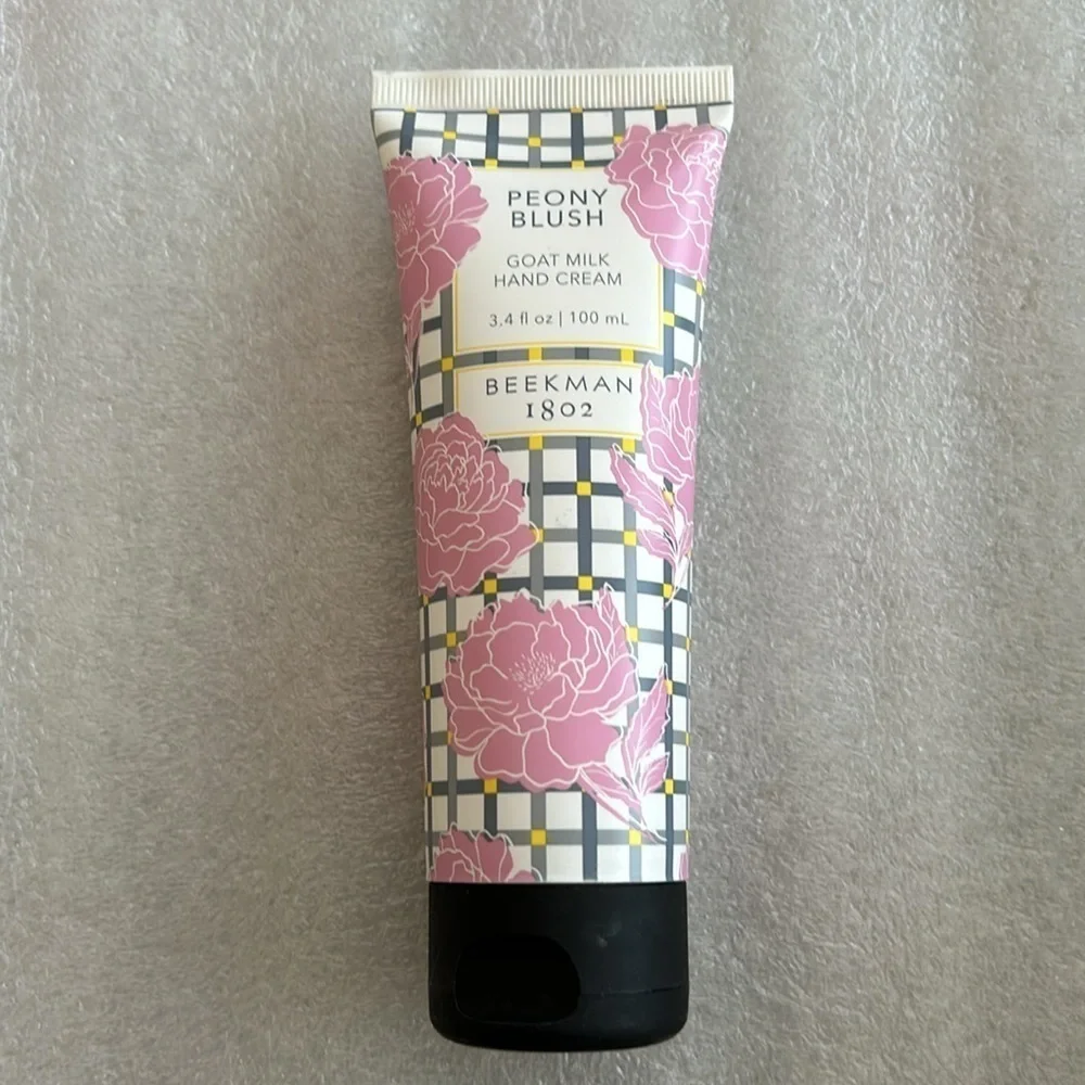 Beekman 1802 Goat Milk Hand Cream 3.4 oz. (PEONY BLUSH) (sealed)